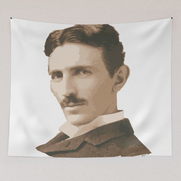 Item preview, Nikola Tesla designed and sold by agusterus.