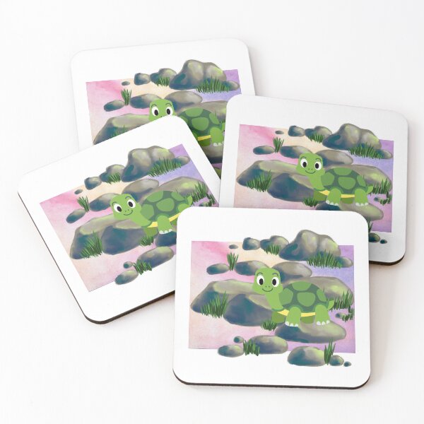 Item preview, Turtle on Rocks designed and sold by becca6125.