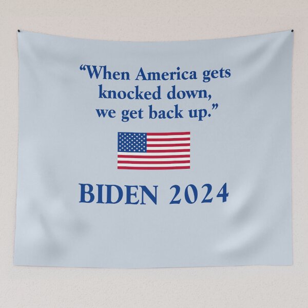 Item preview,   BIDEN When America gets knocked down, we get back up designed and sold by LoveAndDefiance.