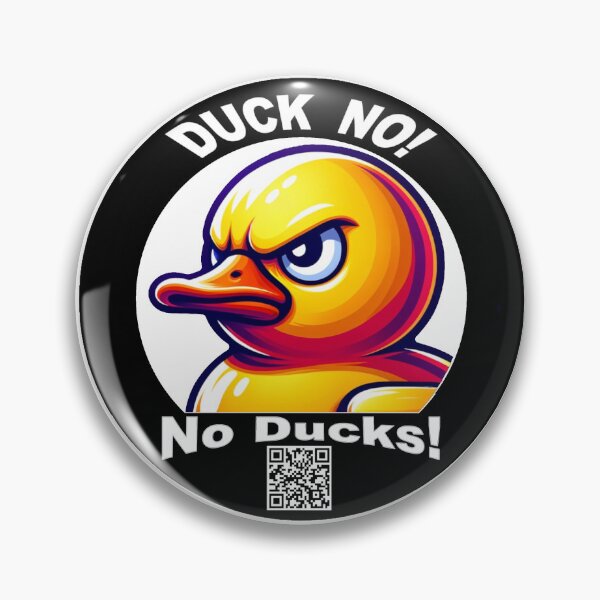 Item preview, No Ducks -White designed and sold by SebecBrowncoat.