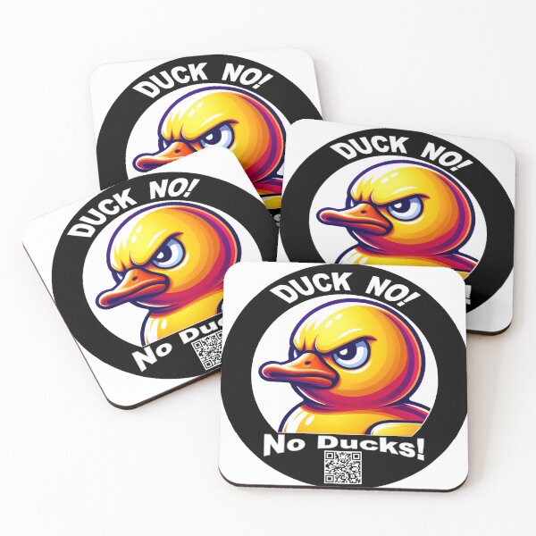 Item preview, No Ducks -White designed and sold by SebecBrowncoat.