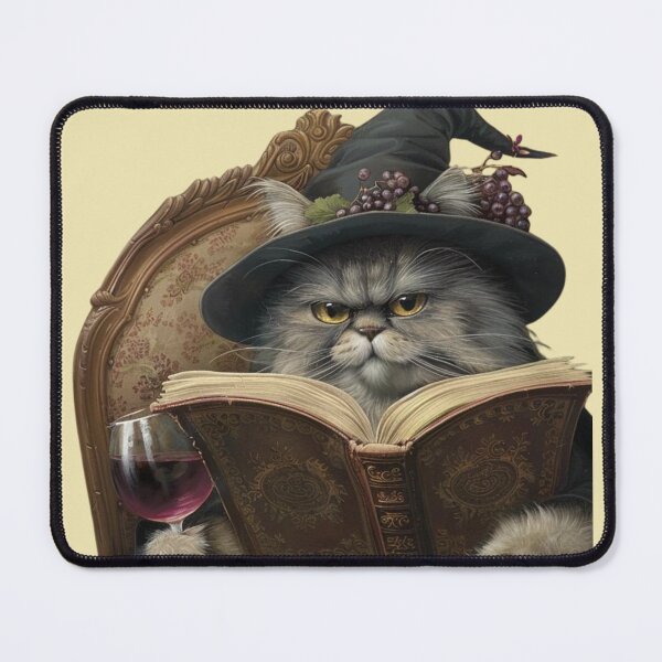 Item preview, Whiskered Wonders: Mystic Cat Sips of Elegance" designed and sold by olademar.