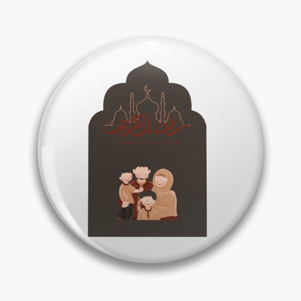 Item preview, Ramathan Kareem with family "Mom Dad and 2 Boys" Brown color. designed and sold by DamiCrea82.