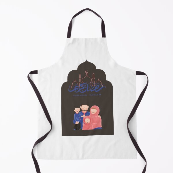 Item preview, Ahla Ramathan Kareem with family "Mom Dad and 1 girl and 1 boy" brown color. designed and sold by DamiCrea82.