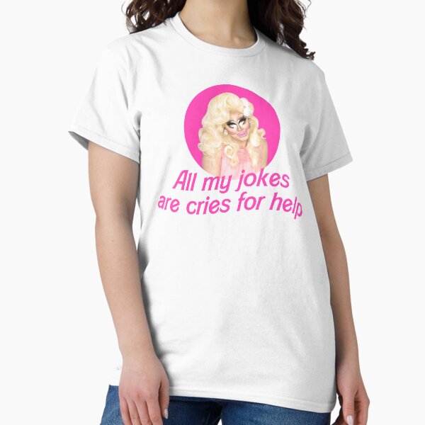 Aperçu de l'œuvre Trixie Jokes - La course de dragsters de Rupaul créée et vendue par covergirl.
