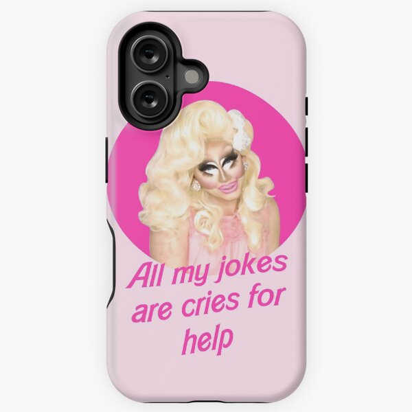 Vista previa del artículo con la obra «Trixie Jokes - Rupaul's Drag Race», diseñado y vendido por covergirl.