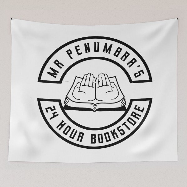 Item preview, Mr Penumbra's 24 Hour Bookstore Logo designed and sold by Charlotte MG.