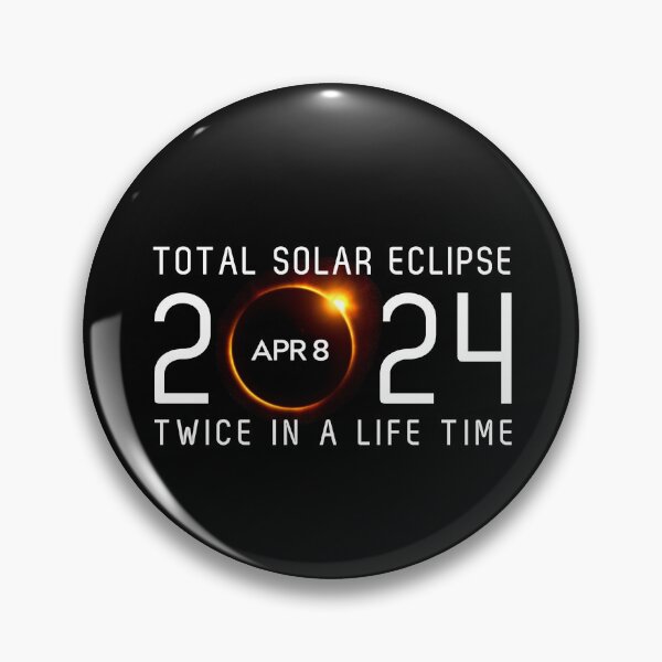Artikelvorschau, Totale Sonnenfinsternis 2024 – 8. April – Zweimal im Leben entworfen und verkauft von patternjp.