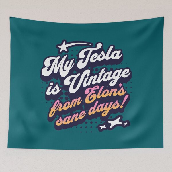 Item preview, Amazing Vintage Retro Tesla Funny Art! St  designed and sold by JakobEichmann.