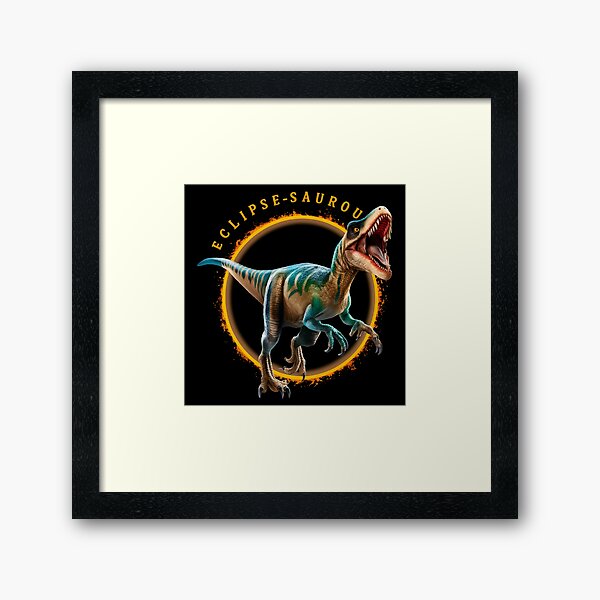 Item preview, Cool Dinosaur Eclipse designed and sold by PlanetMarker.