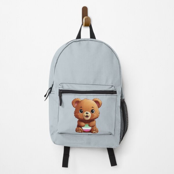 Item preview, Cute Abrosexual Pride Flag Bear, Subtle Kawaii Abrosexual Bear Design designed and sold by Travelslightly.