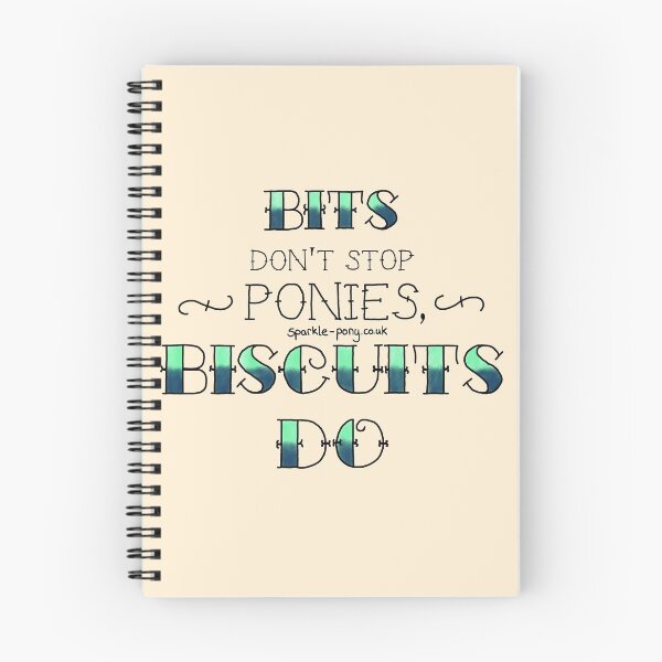 Item preview, Bits don't stop ponies - biscuits do! designed and sold by OdyPony.