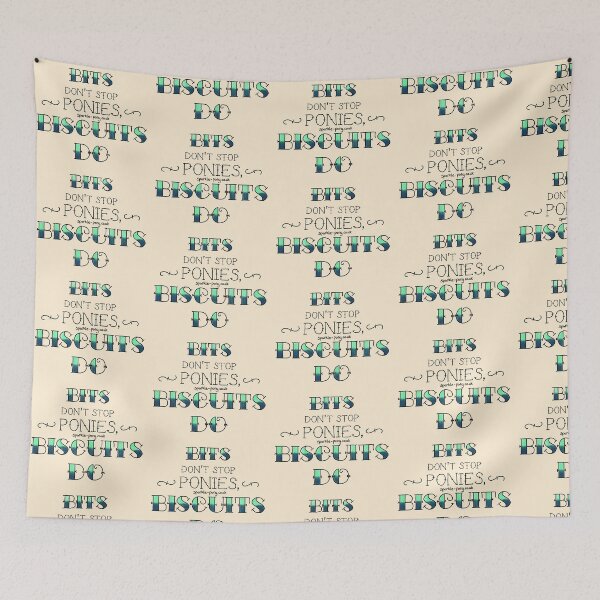 Item preview, Bits don't stop ponies - biscuits do! designed and sold by OdyPony.