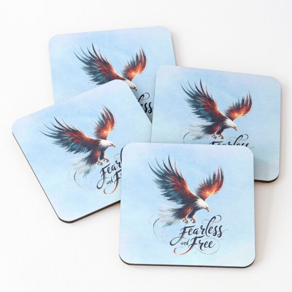Item preview, American Bald Eagle: Fearless and Free designed and sold by MysticOzzy.