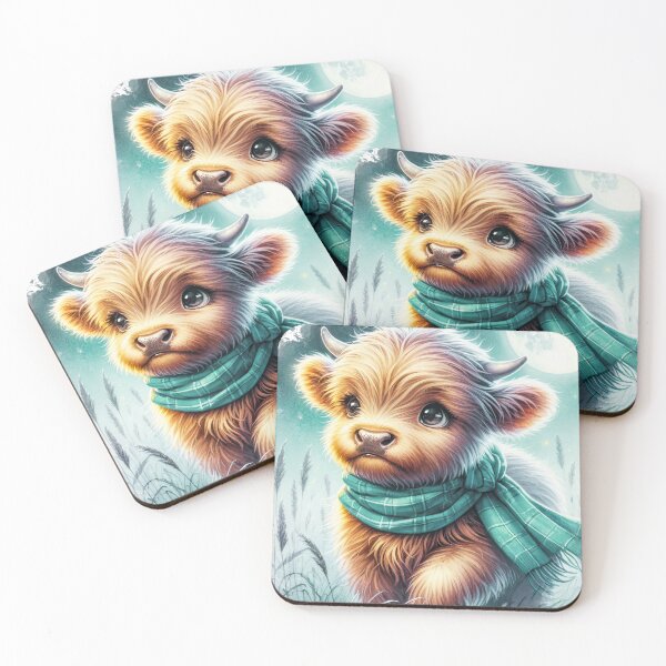 Item preview, Highland Calf Night designed and sold by TheAnimalZ00.