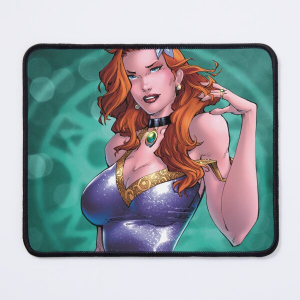Item preview, Redhead in a flapper dress designed and sold by jackscomics.