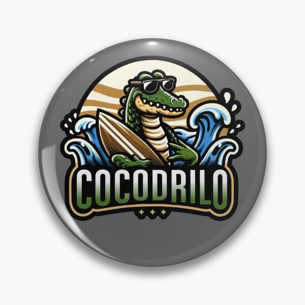 Item preview, BEACH CROCODILE - #666666 designed and sold by Marlon Oseguera.