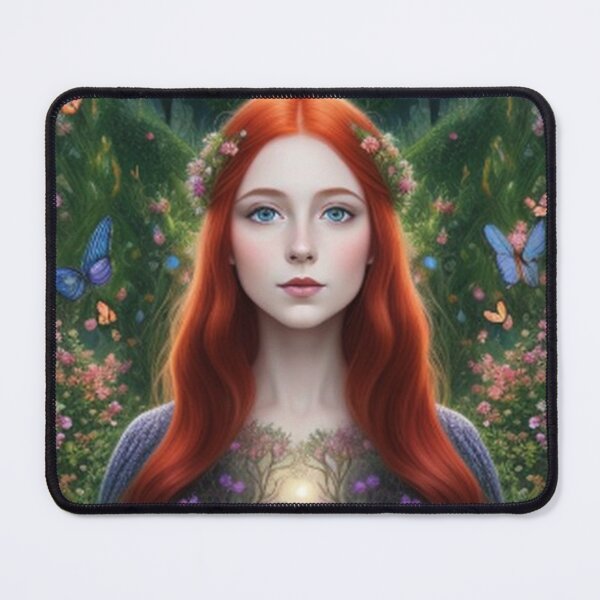 Item preview, Girl at the Magical Garden designed and sold by TheDarkWardrobe.