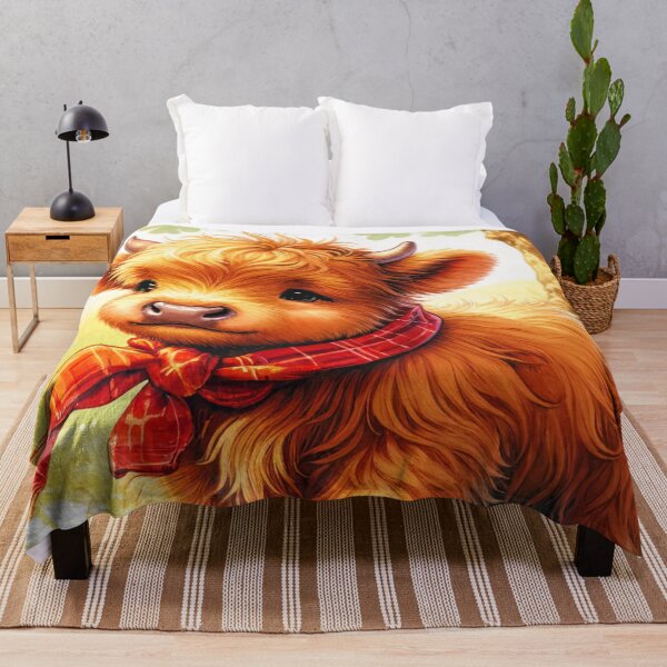 Item preview, Cute Highland Cow Art designed and sold by TheAnimalZ00.