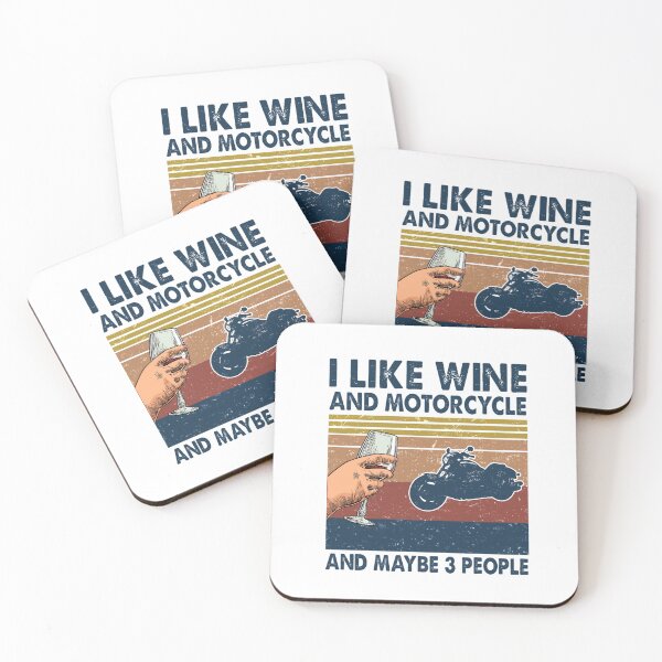 Item preview, I like Wine and Motorcycle maybe 3 people designed and sold by shainamayert.