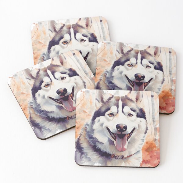 Item preview, Siberian Husky Face designed and sold by TheAnimalZ00.