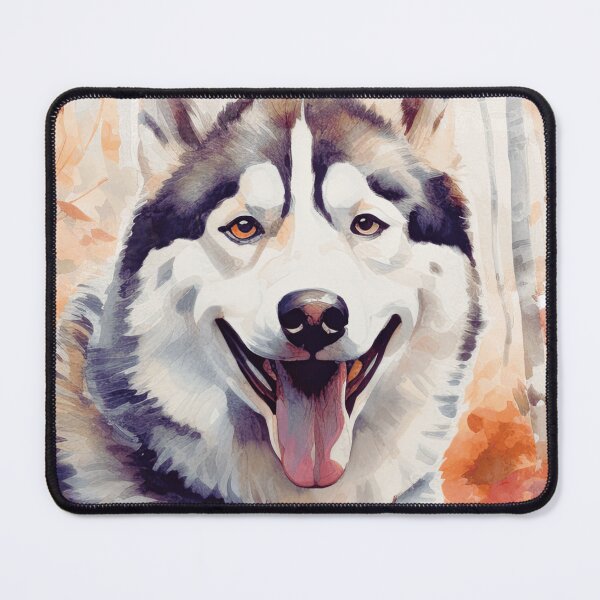 Item preview, Siberian Husky Face designed and sold by TheAnimalZ00.