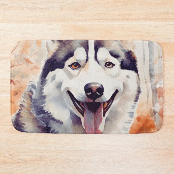 Item preview, Siberian Husky Face designed and sold by TheAnimalZ00.
