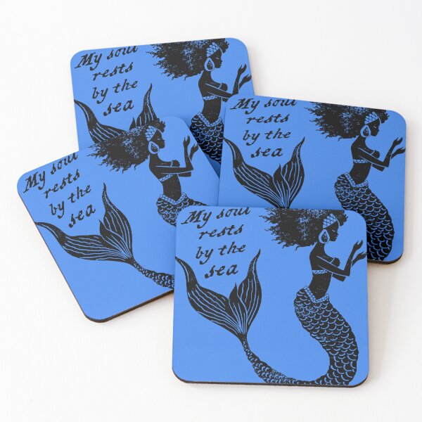 Item preview, My soul rests by the sea (Black) designed and sold by esotericimagery.