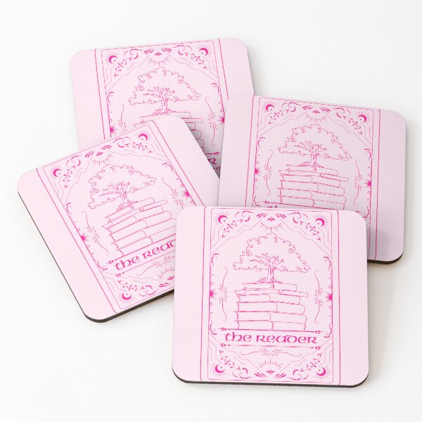 Item preview, The Reader Tarot Card in Hot Pink designed and sold by KWZCreates.