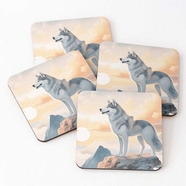 Item preview, Siberian Husky In The Mountains designed and sold by TheAnimalZ00.