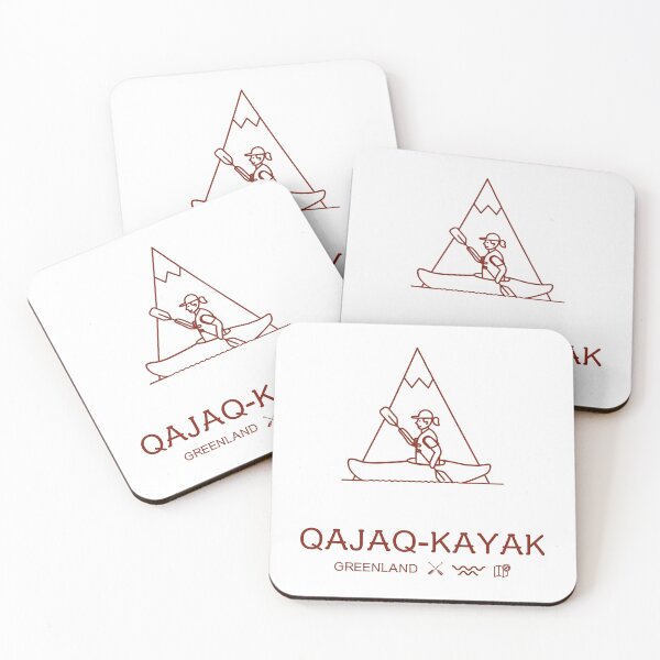Item preview, Greenland Qajaq Kayak Kalaallit Nunaat Arctic Adventure  designed and sold by GraTEEtude.