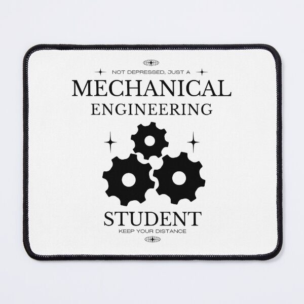 Item preview, Mechanical Engineering Student - White Version - Engineers designed and sold by Millusti.