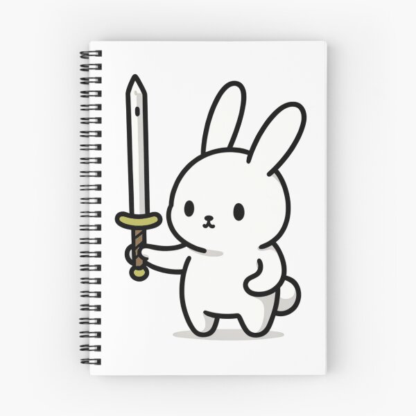 Item preview, Bunny Rabbit with a Sword designed and sold by YuckUncky.
