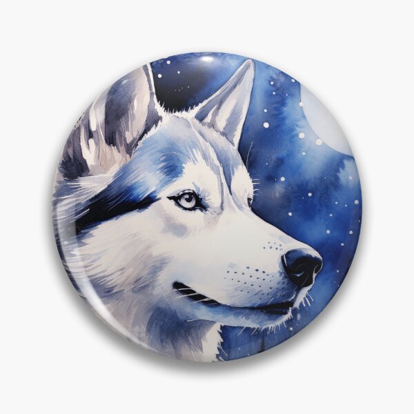 Item preview, Siberian Husky Night designed and sold by TheAnimalZ00.