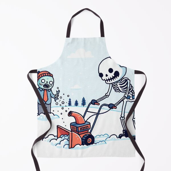 Item preview, Snow Blower Fantasy with Skeleton and Zombie designed and sold by zzz888.