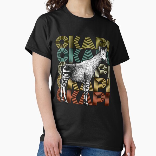 Item preview, Vintage Okapi - Congolese Giraffe - Save the Okapi designed and sold by Bangtees.