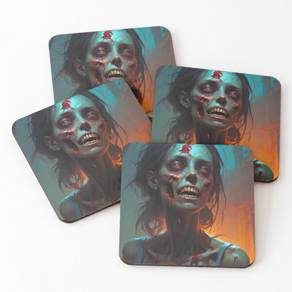 Item preview, Epic looking zombie woman designed and sold by dtmtattoo.