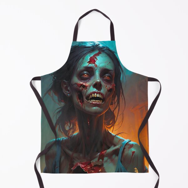 Item preview, Epic looking zombie woman designed and sold by dtmtattoo.