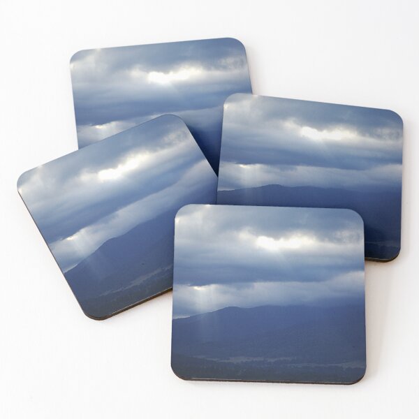 Item preview, Mount Bogong Has Four Sun Rays designed and sold by Joy Watson - Natural Light Photography .