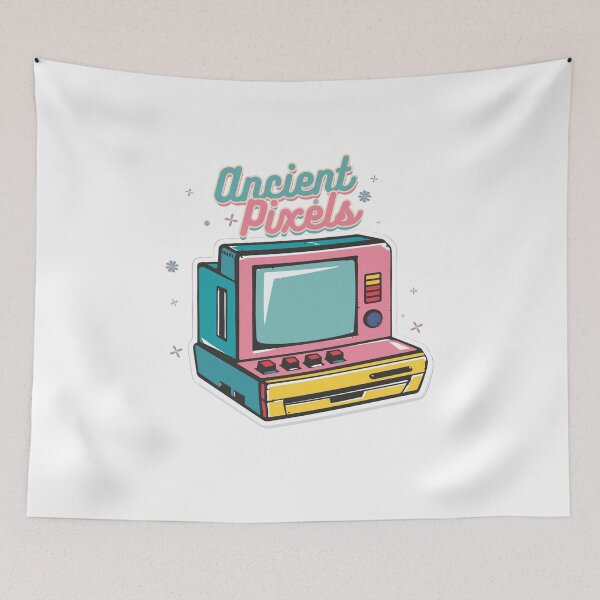 Item preview, Ancient Pixels - Vintage designed and sold by DesignsOfEva.