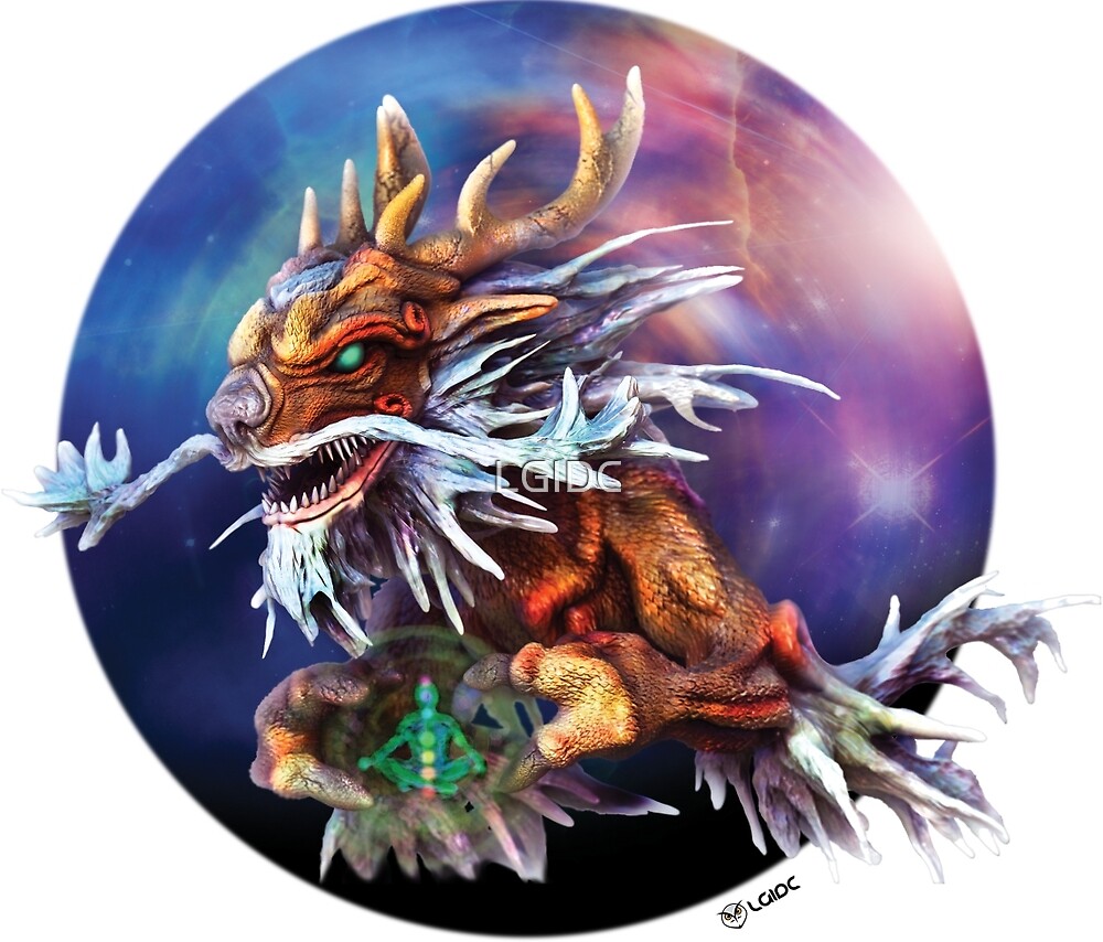 "Heavenly Dragon TianLong" by LGIDC Redbubble