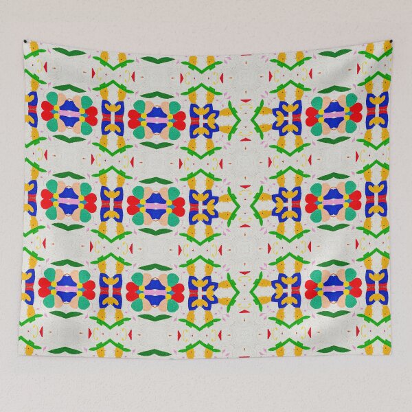 Item preview, Energetic Red & Yellow Pattern designed and sold by purrfect pattern.