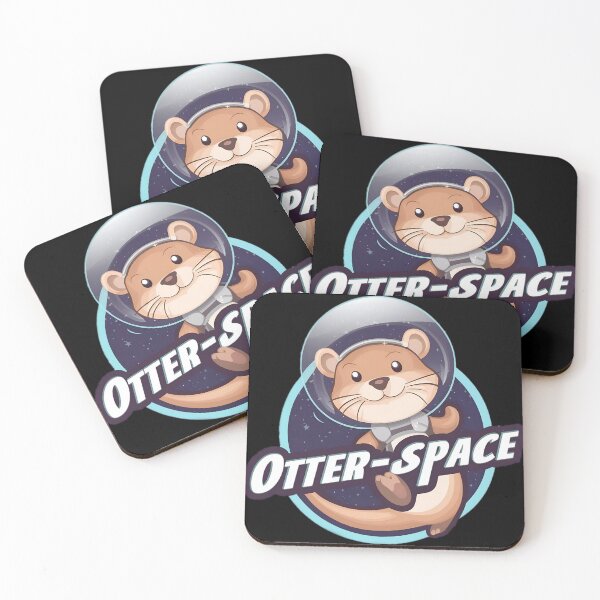 Item preview, Cute Otter Space designed and sold by PlanetMarker.
