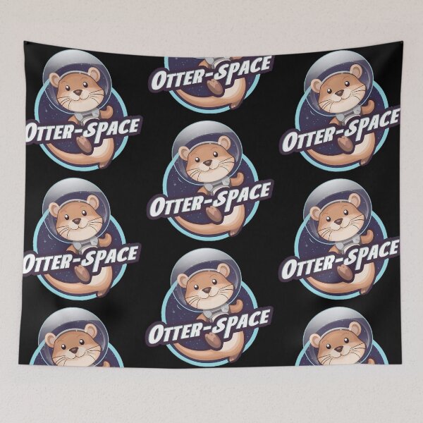Item preview, Cute Otter Space designed and sold by PlanetMarker.