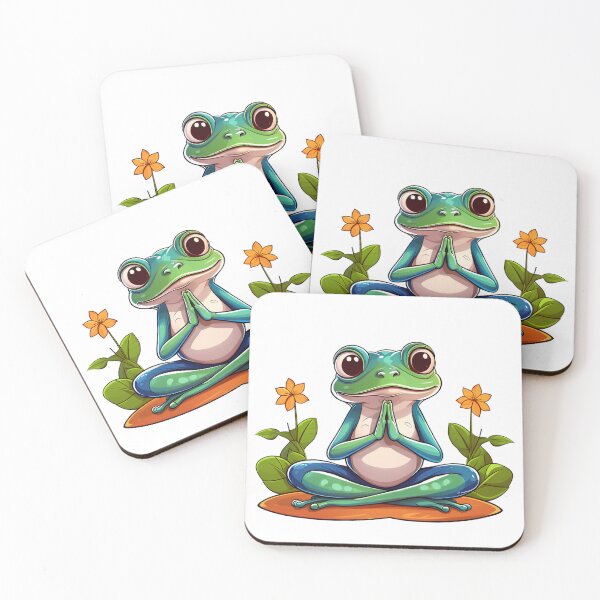Item preview, Namaste Frog Yoga designed and sold by Upraised.
