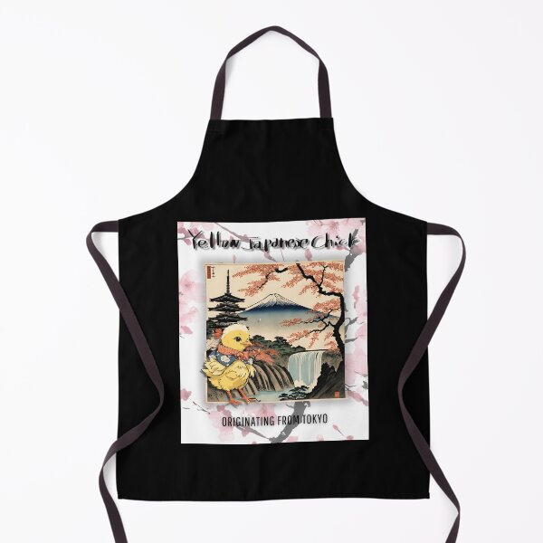 Item preview, CHICK IN JAPANESE UKIYO-E STYLE designed and sold by SimplyEmporium.