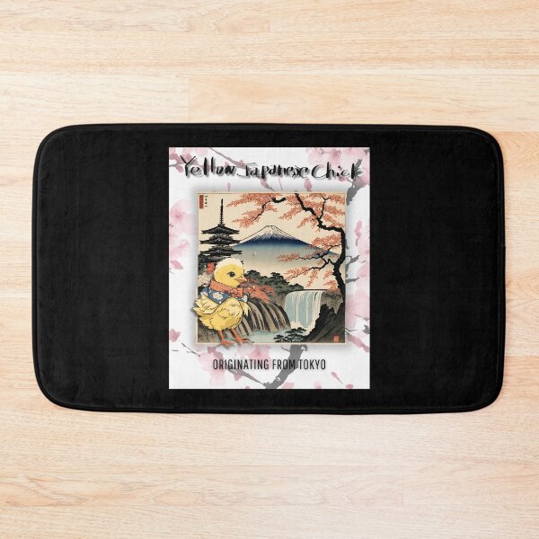 Item preview, CHICK IN JAPANESE UKIYO-E STYLE designed and sold by SimplyEmporium.