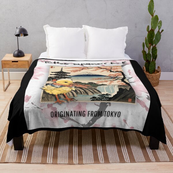 Item preview, CHICK IN JAPANESE UKIYO-E STYLE designed and sold by SimplyEmporium.