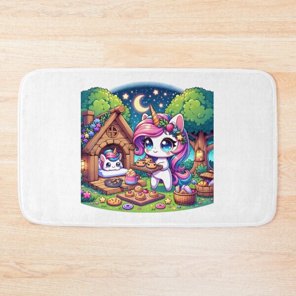 Item preview, unicorns treehouse bakery kindle e-book cover designed and sold by richard ely.