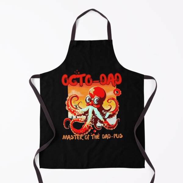 Item preview, Vintage Octo-dad Funny Octopus for Father's Day designed and sold by jteart.